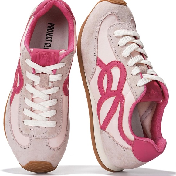 Project Cloud Kids Sneakers, Pink, US Size 2, New - Picture 3 of 8